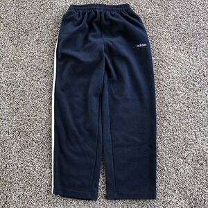 Vintage 90s Adidas Equipment Sweatpants Size 2XL Navy Blue Striped Cotton READ